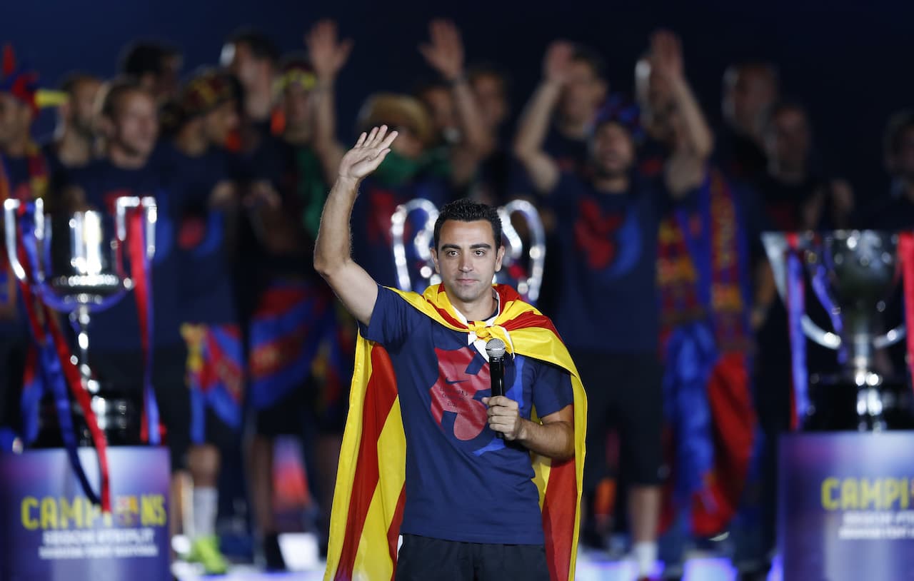 Xavi minden álma, hogy egyszer az FC Barcelonát irányíthassa