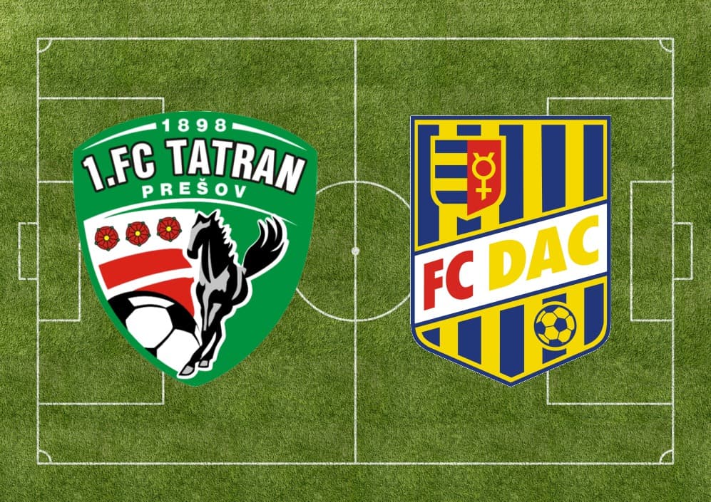 Fortuna Liga: Tatran Prešov – FC DAC 1904 1:1 (Online)