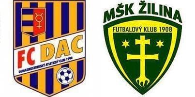Fortuna Liga: FC DAC 1904 – MŠK Žilina 0:6 (Online)