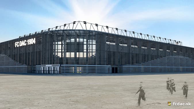 Íme, az új DAC-stadion végleges látványterve!