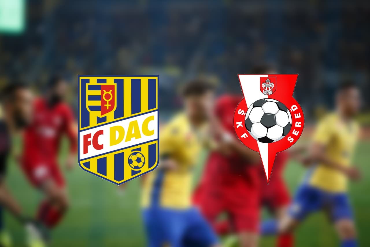 Fortuna Liga: FC DAC 1904 - ŠKF Iclinic Sereď 6:0 (Online)