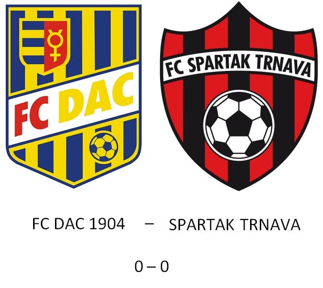 Fortuna Liga: FC DAC 1904 – FC Spartak Trnava 1:1 (Online)