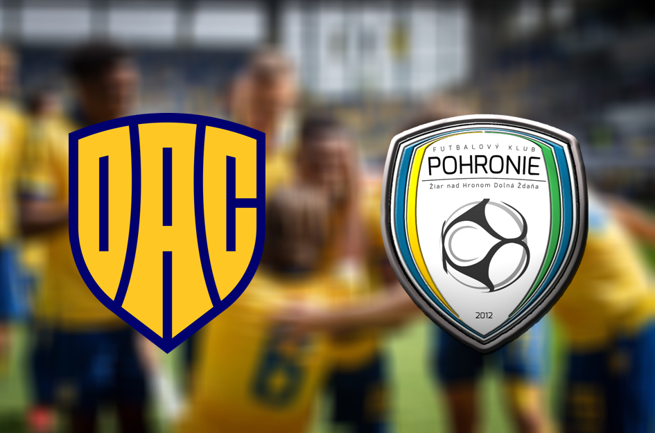 Fortuna Liga: FC DAC 1904 – FK Pohronie 2:0 (Online)