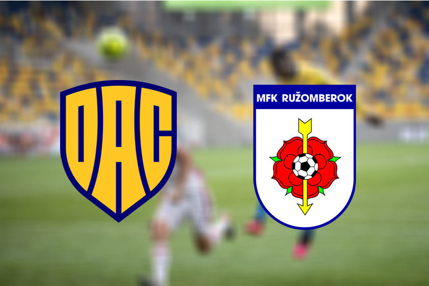Slovnaft Cup: FC DAC 1904 – MFK Ružomberok 0:1 (Online)