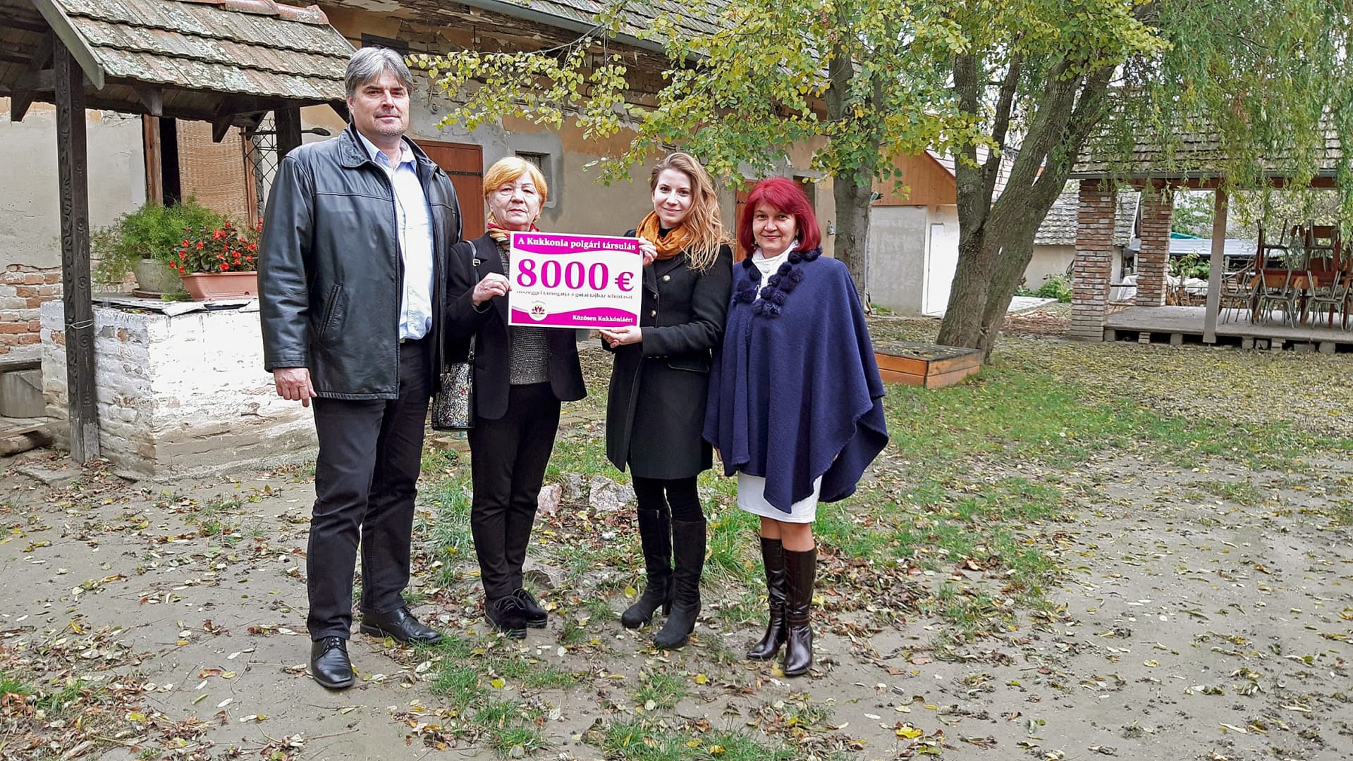 A Kukkonia polgári társulás 8000 euróval támogatja a gútai tájház felújítását