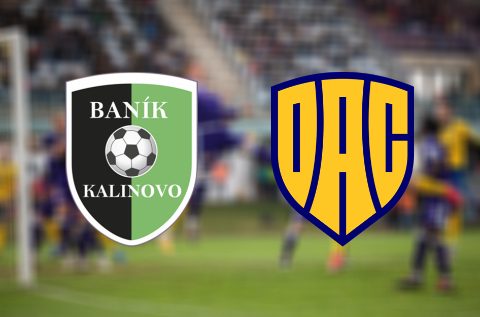 Slovnaft Cup: TJ Baník Kalinovo – FC DAC 1904 1:10 (Online)