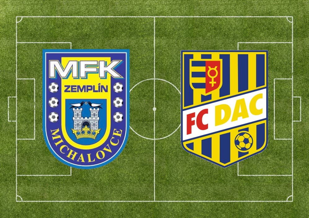 Fortuna Liga: Zemplín Michalovce - FC DAC 1904 (Online) 1:2