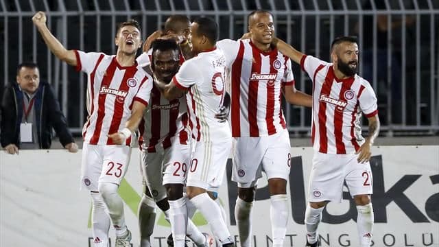 Bajnokok Ligája - Közel a továbbjutáshoz az Olimpiakosz, győzött a Slavia Praha