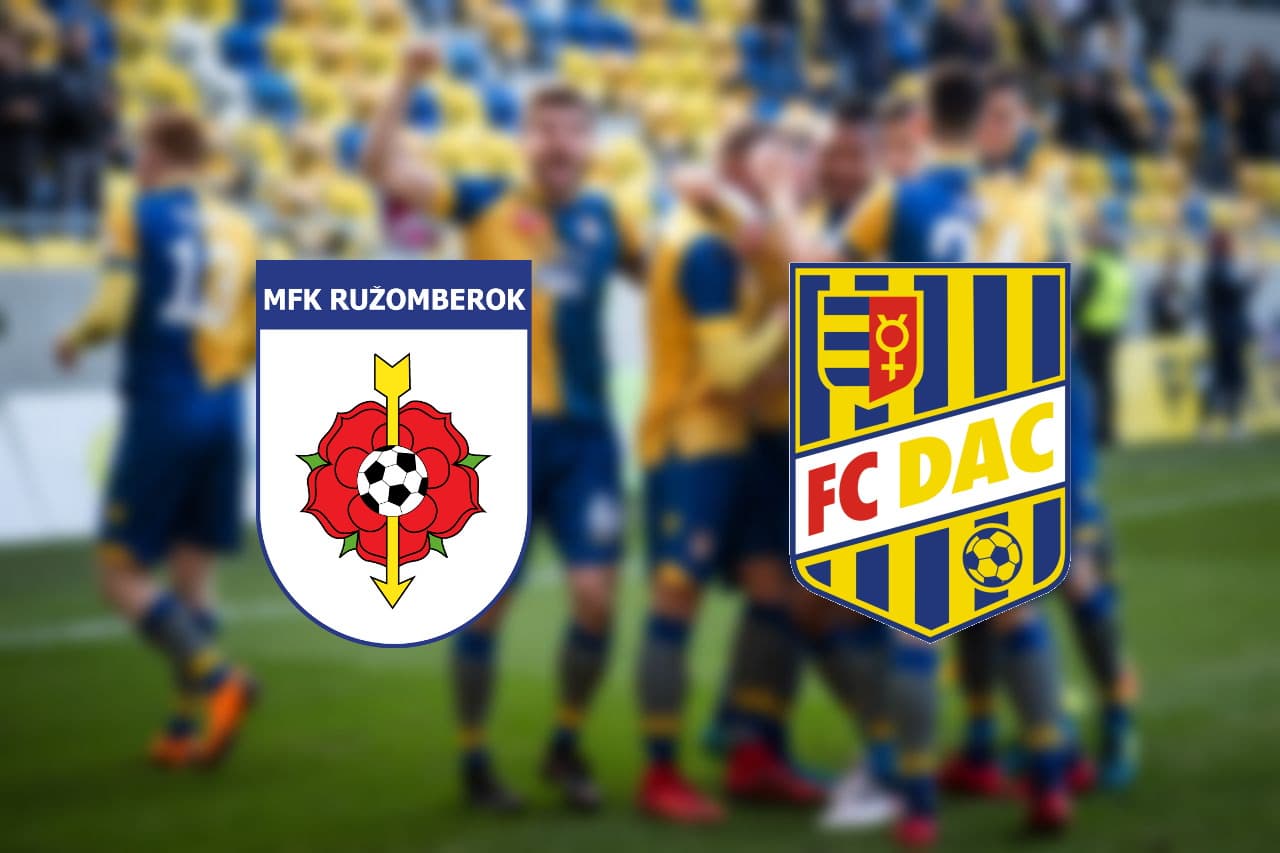 Fortuna Liga: MFK Ružomberok - FC DAC 1904 0:1 (Online)