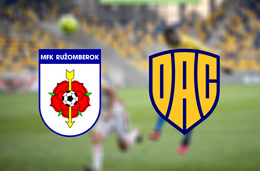 Niké-liga: MFK Ružomberok – FC DAC 1904 1:1 (Online)
